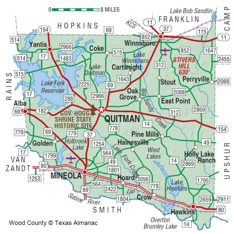 wood county map | NETRMA